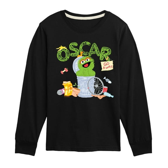 Sesame Street - Oscar - Toddler and Youth Long Sleeve T-Shirt