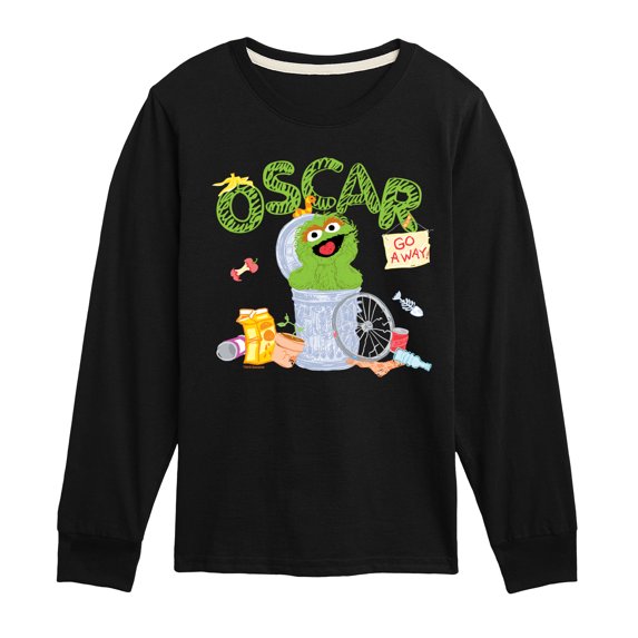 Sesame Street - Oscar - Toddler and Youth Long Sleeve T-Shirt