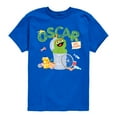 thumbnail image 1 of Sesame Street - Oscar - Toddler and Youth Short Sleeve Graphic T-Shirt, 1 of 5