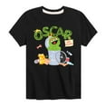 thumbnail image 1 of Sesame Street - Oscar - Toddler and Youth Short Sleeve Graphic T-Shirt, 1 of 5