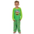 thumbnail image 1 of Sesame Street Oscar the Grouch Pajamas Boys' Long Sleeve Pant Lounge Set, 1 of 7