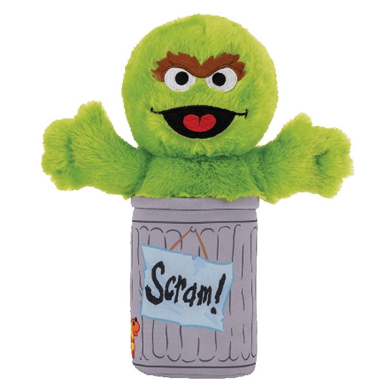 Sesame Street, Oscar the Grouch Plush Toy, 8