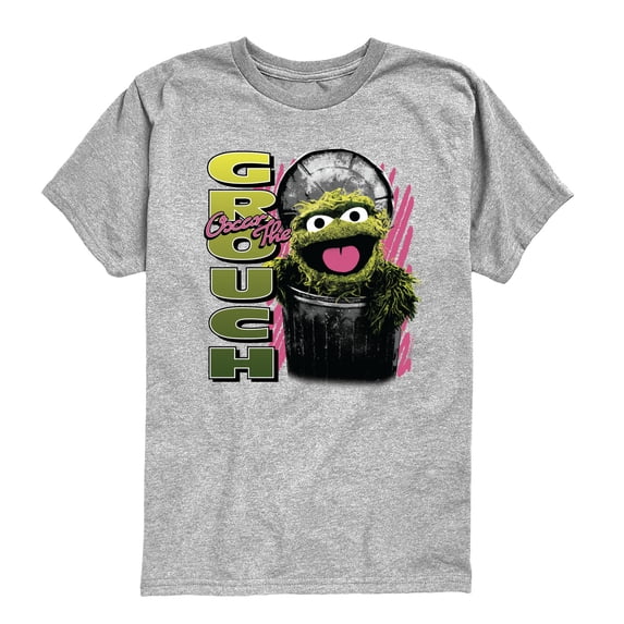 Sesame Street - Oscar the Grouch - Youth Short Sleeve Graphic T-Shirt