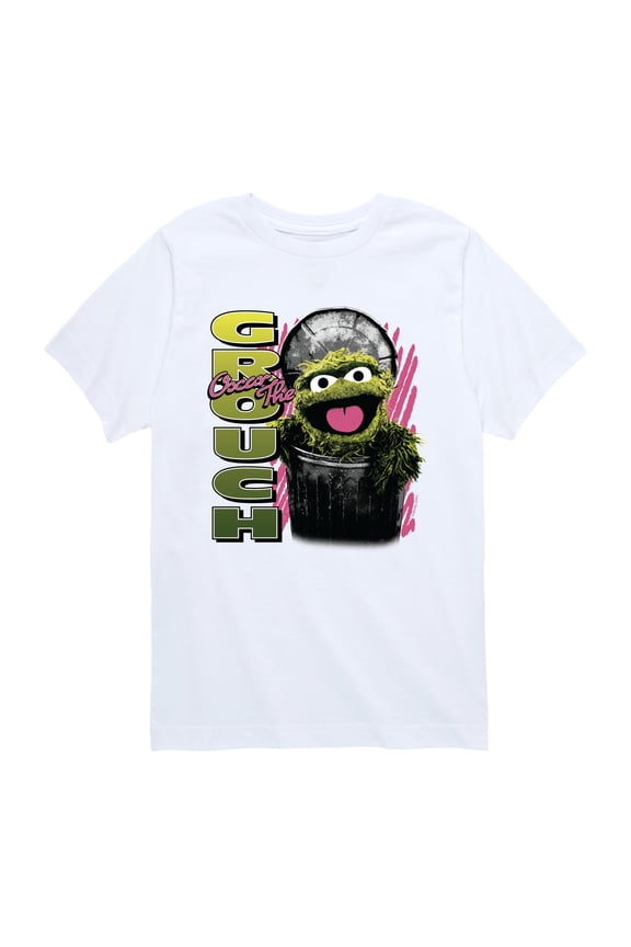 - Oscar the Grouch - Youth Short Sleeve Graphic T-Shirt