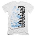 thumbnail image 1 of Sesame Street Out In These Streets S/S Adult 30/1 T-Shirt White, 1 of 1