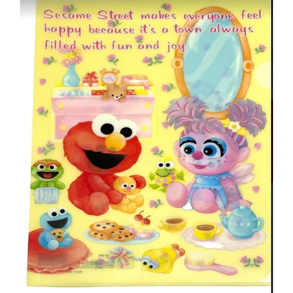 Sesame Street PVC Folder