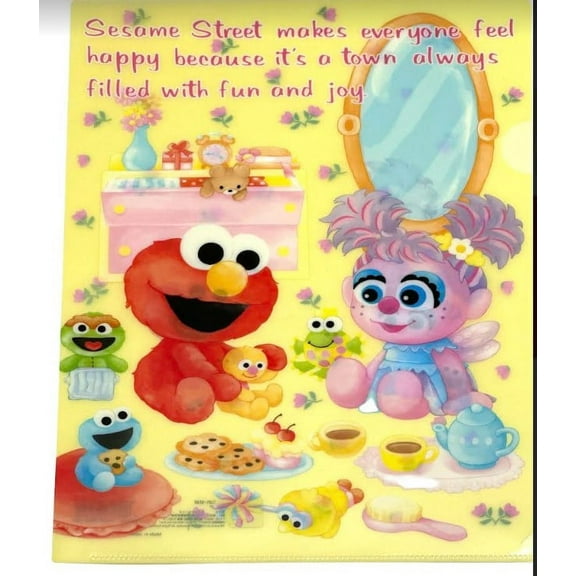 Sesame Street PVC Folder