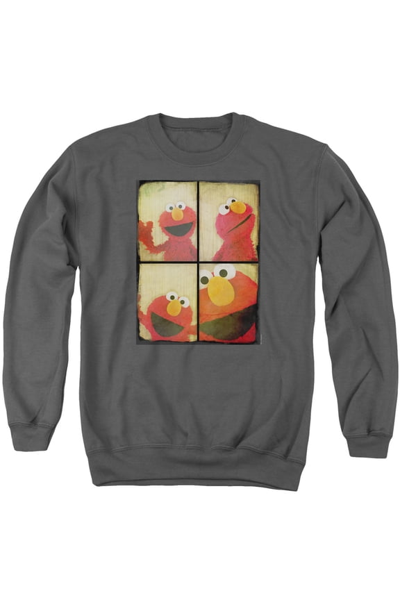 Sesame Street - Photo Booth Elmo - Crewneck Sweatshirt - Small