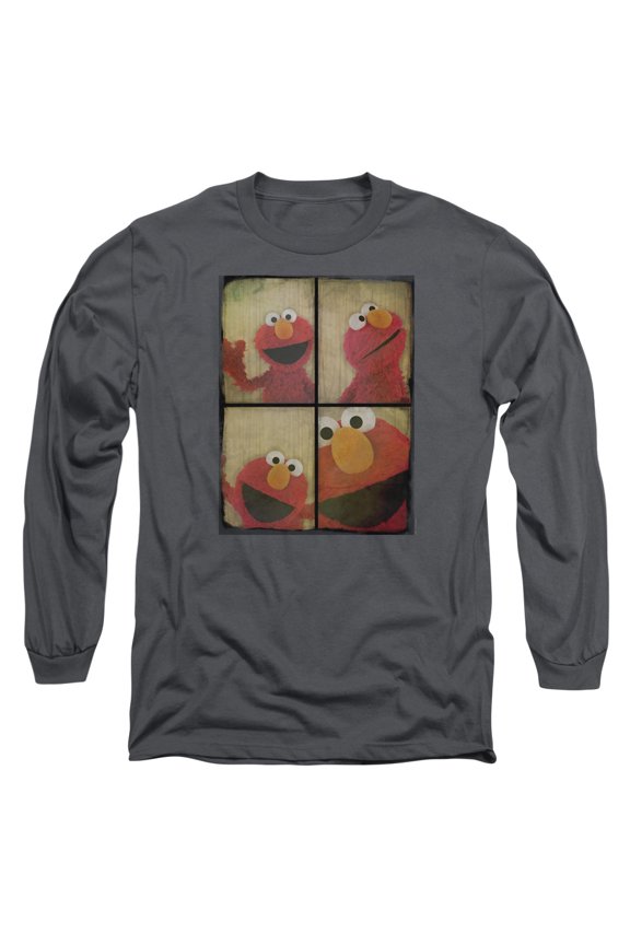 Sesame Street - Photo Booth Elmo - Long Sleeve Shirt - XXX-Large