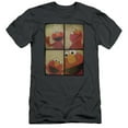 thumbnail image 1 of Sesame Street Photo Booth Elmo S/S Adult 30/1 T-Shirt Charcoal, 1 of 2