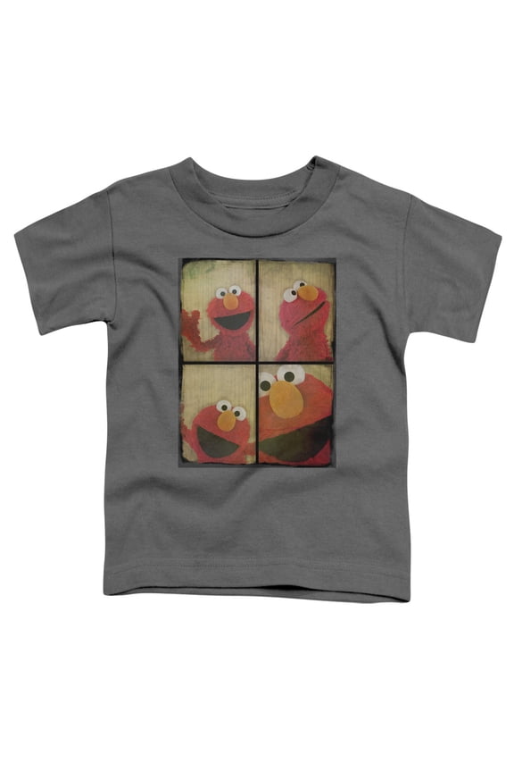 - Photo Booth Elmo - Toddler Short Sleeve Shirt - 4T