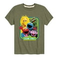 thumbnail image 1 of Sesame Street - Photo Elmo and Friends - Toddler and Youth Short Sleeve Graphic T-Shirt, 1 of 5