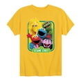 thumbnail image 1 of Sesame Street - Photo Elmo and Friends - Toddler and Youth Short Sleeve Graphic T-Shirt, 1 of 5