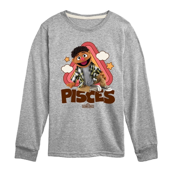Sesame Street - Pisces Tamir - Toddler and Youth Long Sleeve T-Shirt