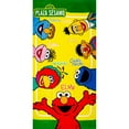 thumbnail image 1 of Sesame Street Plaza Sesamo Elmo Ernie Bert Cookie Monster and Friends Fiber Reactive Beach Towel, 1 of 2