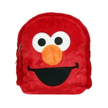 Sesame Street Plush Elmo Backpack for Toddlers, Boys, and Girls - for School or Travel - Small 12 Inch Size