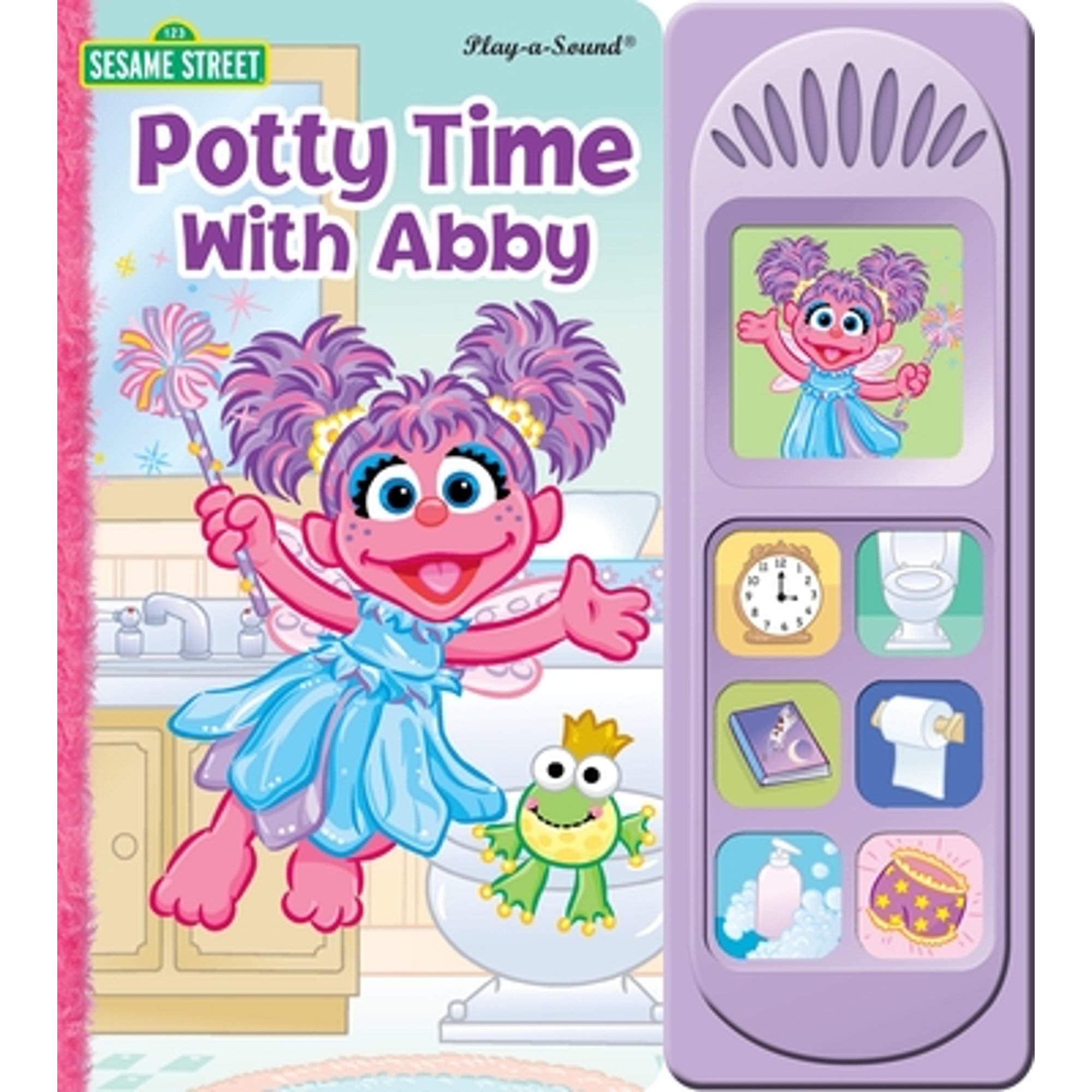 Pre-Owned Sesame Street: Potty Time with Abby Sound Book [With Battery ...