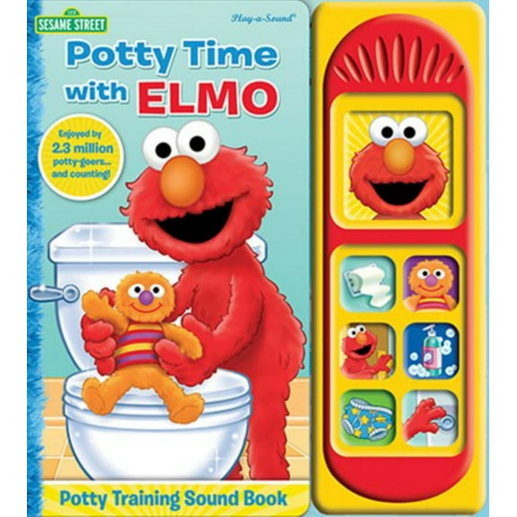 Sesame Street: Potty Time with Elmo Potty Training Sound Book (Board Book)