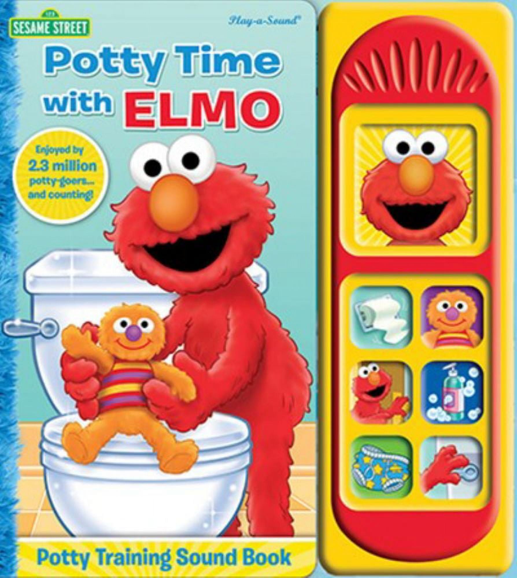 KELLI KAUFMANN; SUE DICICCO; ROM BRANNON Potty Time with Elmo Potty Training Sound Book (Board Book)