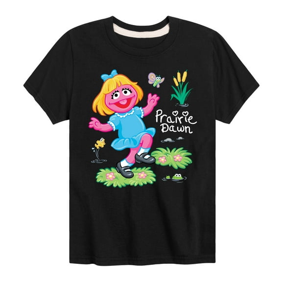 Sesame Street - Prairie Dawn - Toddler and Youth Short Sleeve Graphic T-Shirt