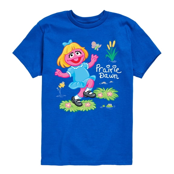 Sesame Street - Prairie Dawn - Toddler and Youth Short Sleeve Graphic T-Shirt