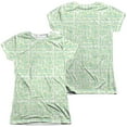 thumbnail image 1 of Sesame Street - Puzzle Pattern (Front/Back Print) - Juniors Cap Sleeve Shirt - X-Large, 1 of 3