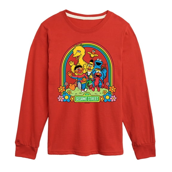 Sesame Street - Rainbow - Toddler and Youth Long Sleeve T-Shirt