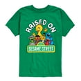 thumbnail image 1 of Sesame Street - Raised On Sesame Street - Toddler and Youth Short Sleeve Graphic T-Shirt, 1 of 5