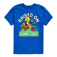 thumbnail image 1 of Sesame Street - Raised On Sesame Street - Toddler and Youth Short Sleeve Graphic T-Shirt, 1 of 5