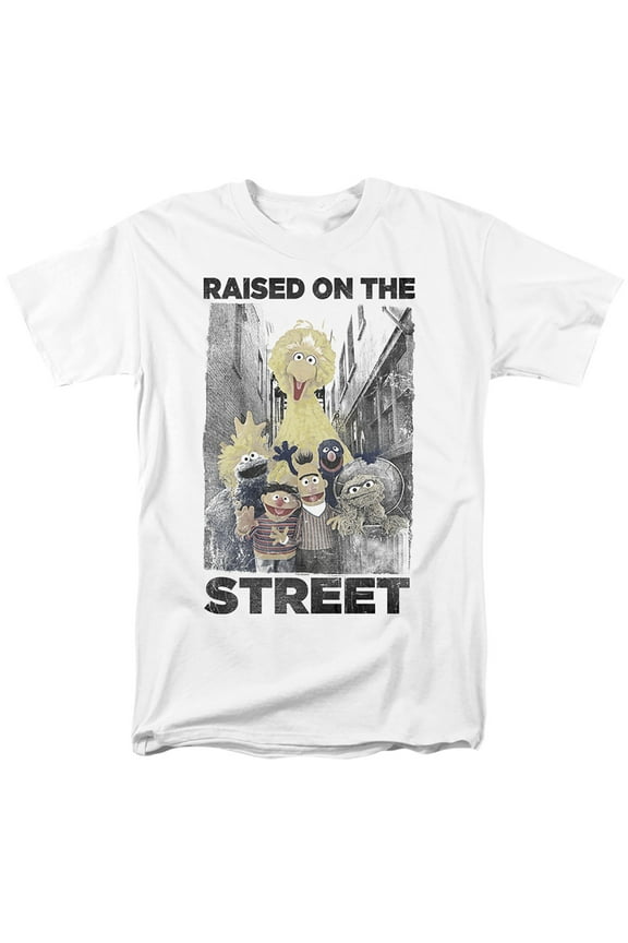 Raised On The Streets Unisex Adult T Shirt For Men And Women