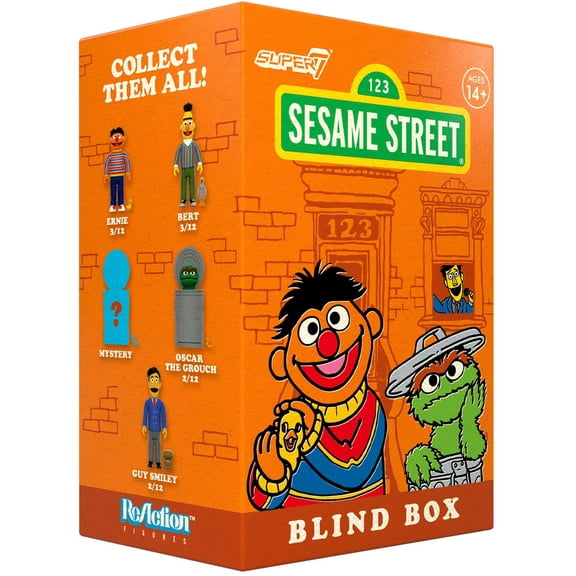 Sesame Street ReAction Wave 3 Mystery Pack (1 RANDOM Action Figure)