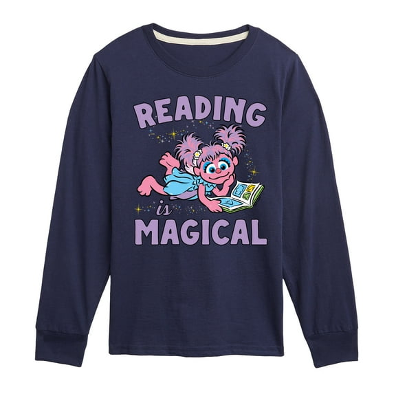 Sesame Street - Reading Is Magical - Toddler and Youth Long Sleeve T-Shirt