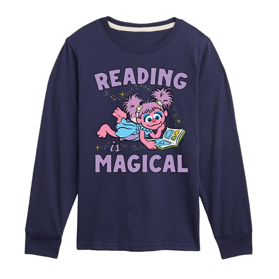 Sesame Street - Reading Is Magical - Toddler and Youth Long Sleeve T-Shirt
