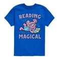 thumbnail image 1 of Sesame Street - Reading Is Magical - Toddler and Youth Short Sleeve Graphic T-Shirt, 1 of 5