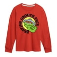 thumbnail image 1 of Sesame Street - Resting Grouch Face - Toddler and Youth Long Sleeve T-Shirt, 1 of 4
