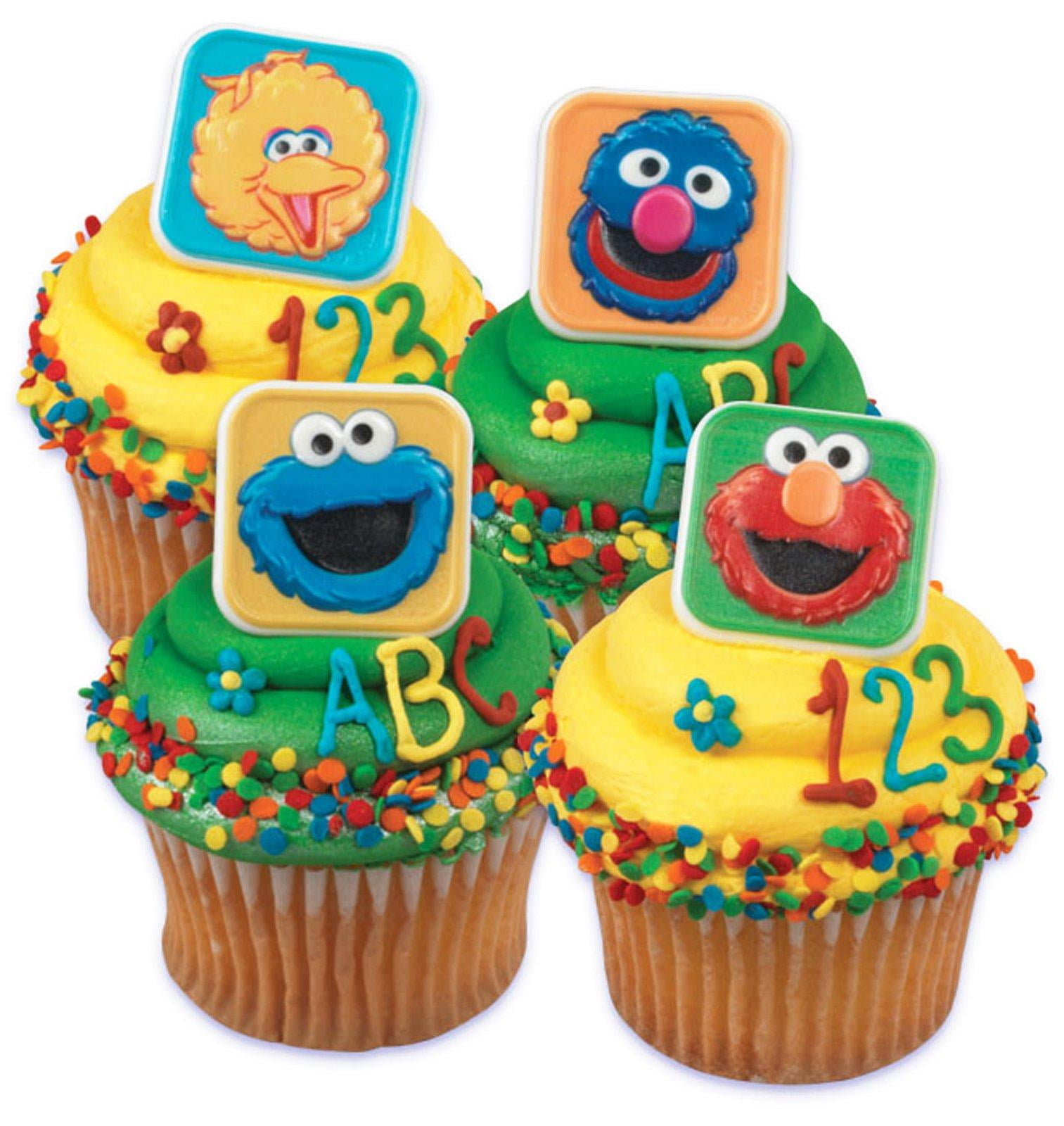 Sesame Street Rings Cake Toppers by Bakery Crafts