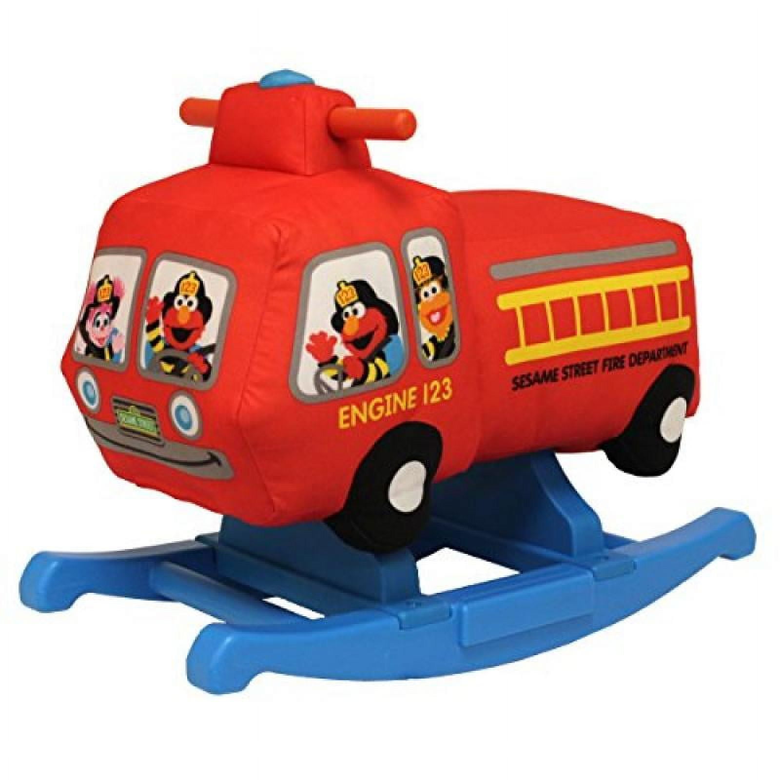 Sesame Street Rocking Fire Truck