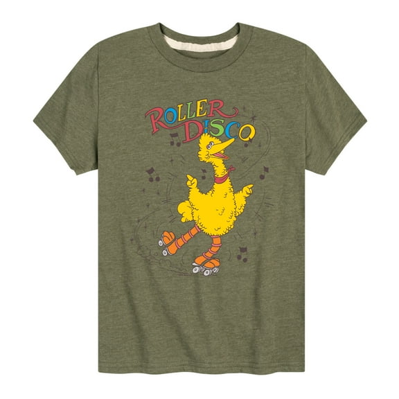 Sesame Street - Roller Disco - Toddler and Youth Short Sleeve Graphic T-Shirt