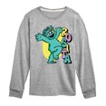 thumbnail image 1 of Sesame Street - Rosita Hands Up - Toddler and Youth Long Sleeve T-Shirt, 1 of 4