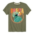 thumbnail image 1 of Sesame Street - Rosita With Flowers - Toddler and Youth Short Sleeve Graphic T-Shirt, 1 of 5
