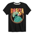 thumbnail image 1 of Sesame Street - Rosita With Flowers - Toddler and Youth Short Sleeve Graphic T-Shirt, 1 of 5