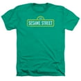 thumbnail image 1 of Sesame Street - Rough Logo - Heather Short Sleeve Shirt - XX-Large, 1 of 2