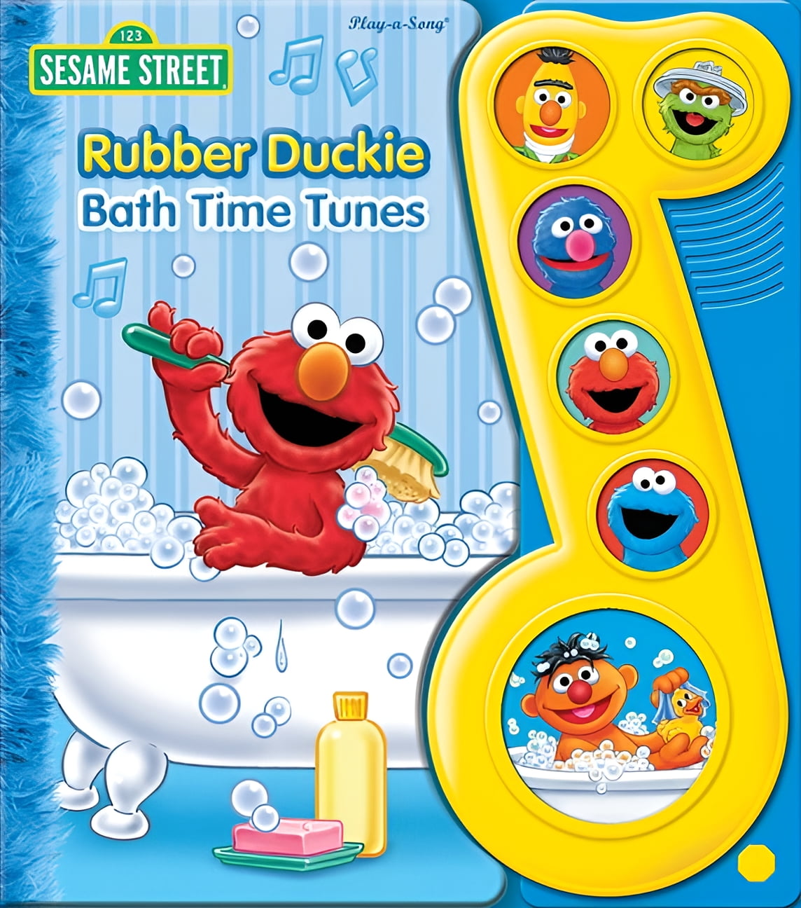 P I KIDS; TOM BRANNON; EDITORS OF PHOENIX INTERNATIONAL PUBLICATIONS Sesame Street - Rubber Duckie Bath Time Tunes Sound Book - PI Kids