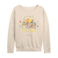 thumbnail image 1 of Sesame Street - SS Famous Group - Women's French Terry Long Sleeve Pullover, 1 of 4
