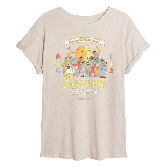 Sesame Street - SS Famous Group - Women's Graphic T-Shirt