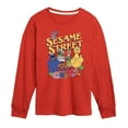 thumbnail image 1 of Sesame Street - Sesame Street Group Flowers - Youth Boys Long Sleeve Graphic T-Shirt, 1 of 4