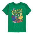 thumbnail image 1 of Sesame Street - Sesame Street Group Flowers - Youth Boys Short Sleeve Graphic T-Shirt, 1 of 4