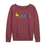 SESAME STREET - SS Group - Women's French Terry Long Sleeve Pullover