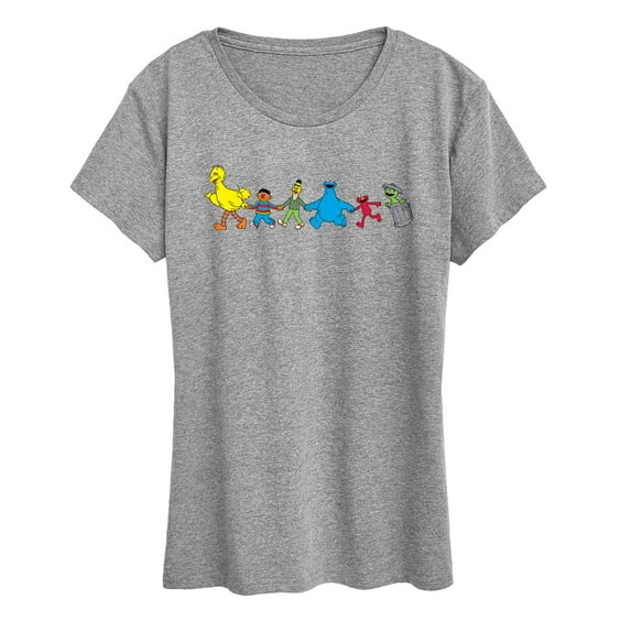 Sesame Street - SS Group - Women's Short Sleeve Graphic T-Shirt