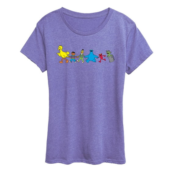 Sesame Street - SS Group - Women's Short Sleeve Graphic T-Shirt